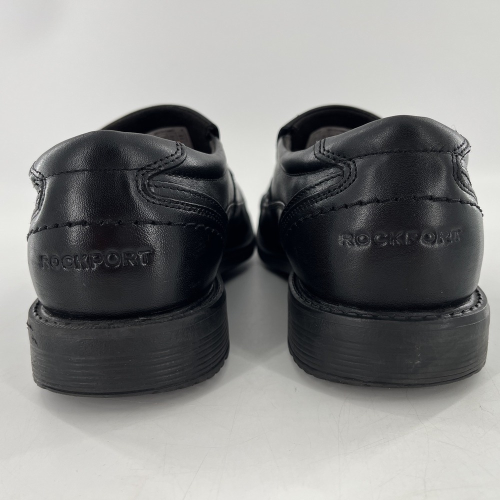 Rockport Trutech Style Leader 2 Bike Toe Slip On Mens Loafer Black 10 M - Picture 7 of 15
